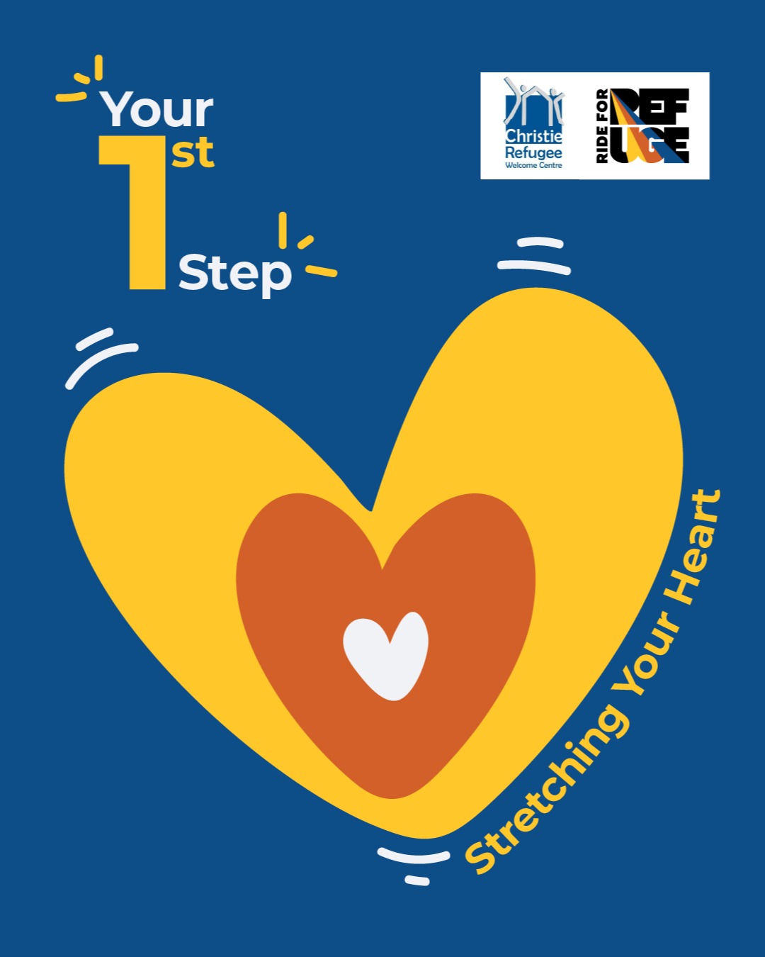 Getting ready for the #RideForRefuge isn't just about stretching your legs — it's about stretching your heart.
💪✨ This week, we challenge you to take that first step – join us and invite others to join the journey.
👉 Tag a friend you want on your team and let's ride/walk together for refugees!#whatmovesyou